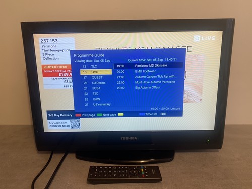 Toshiba 22av615db lcd color - toshiba,